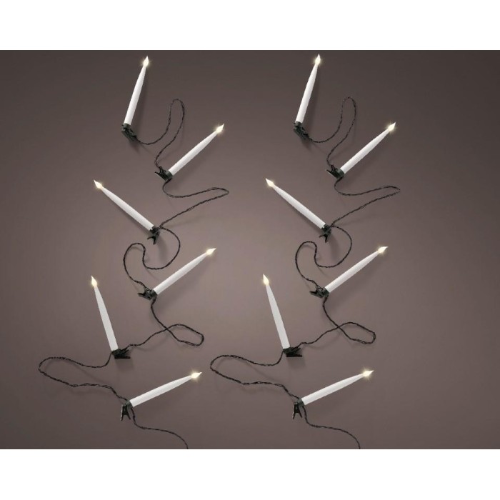 CANDELE PENDENTI LED 20 LUCI